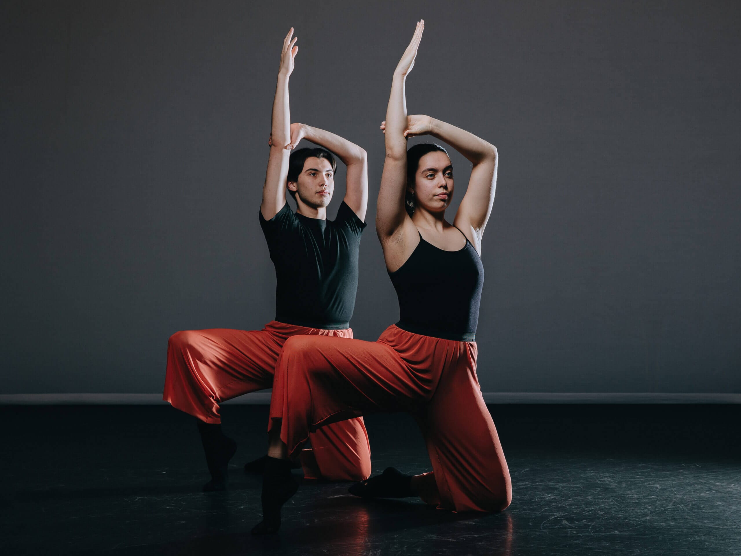 two dancers at the RAD Faculty of Education open day